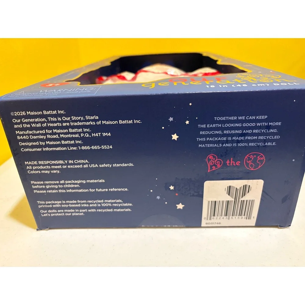 Our Generation Starla Fourth of July Doll 18